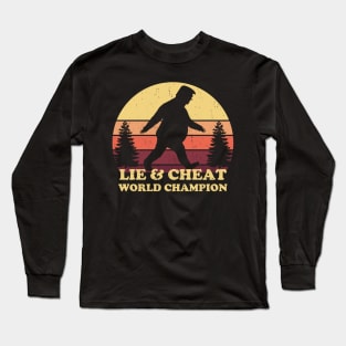 Hide and Seek Lie and Cheat Trump Little Hands Long Sleeve T-Shirt